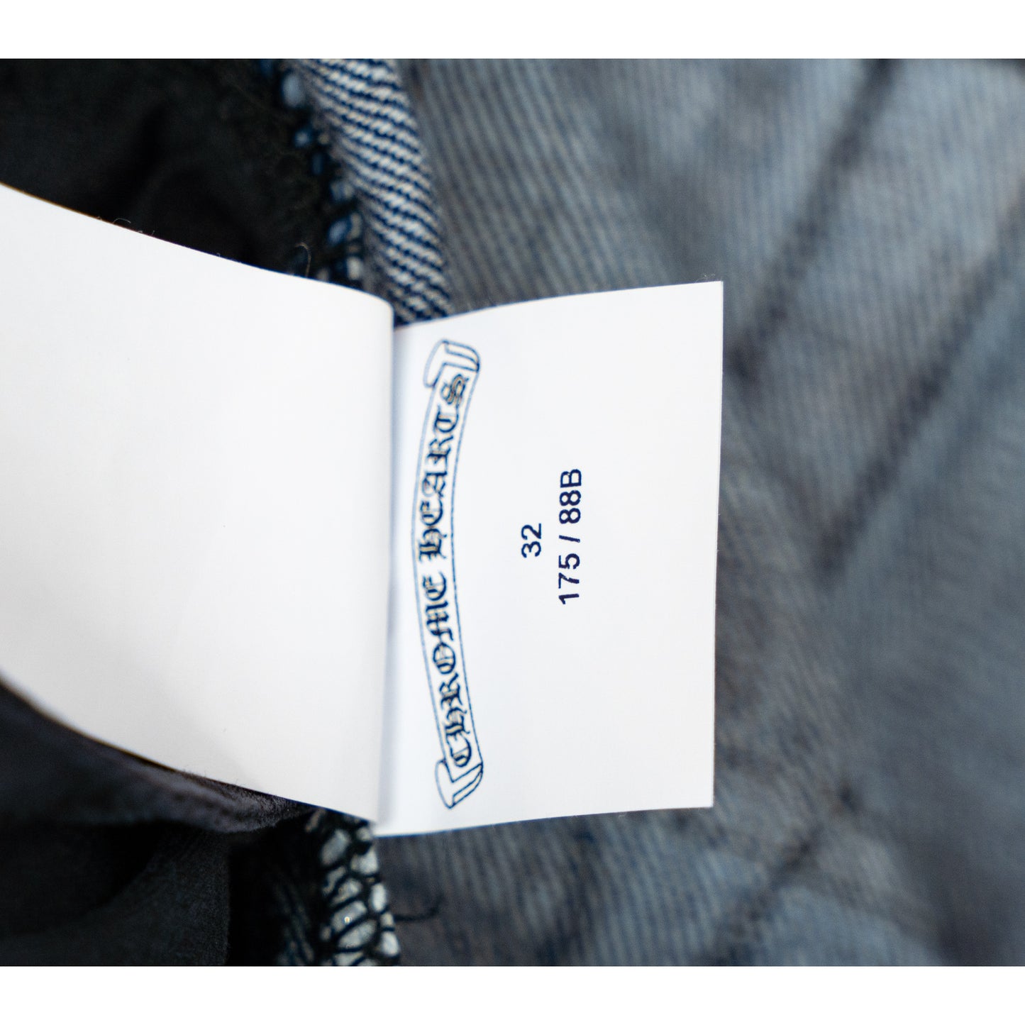 Fleur Knee Black Cross Patch Jeans