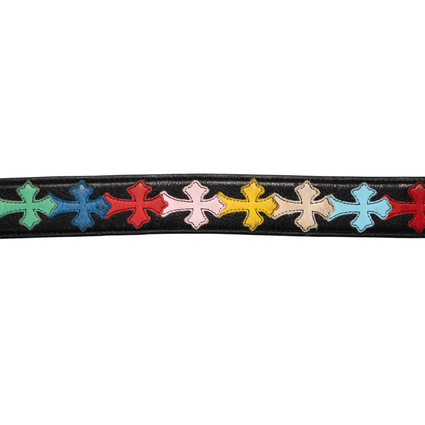 Rainbow Cross Patches Strap
