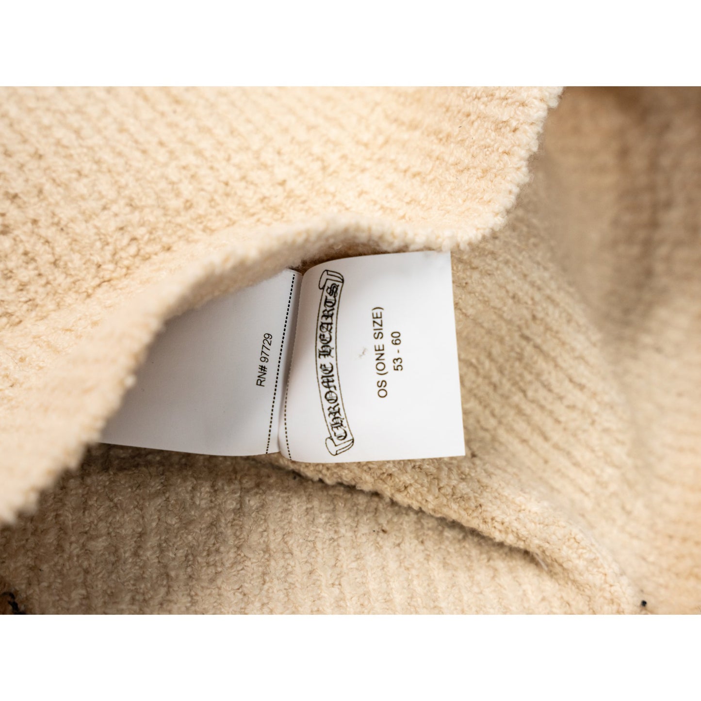 Cheetah Cross Patch Beanie 'Cream'