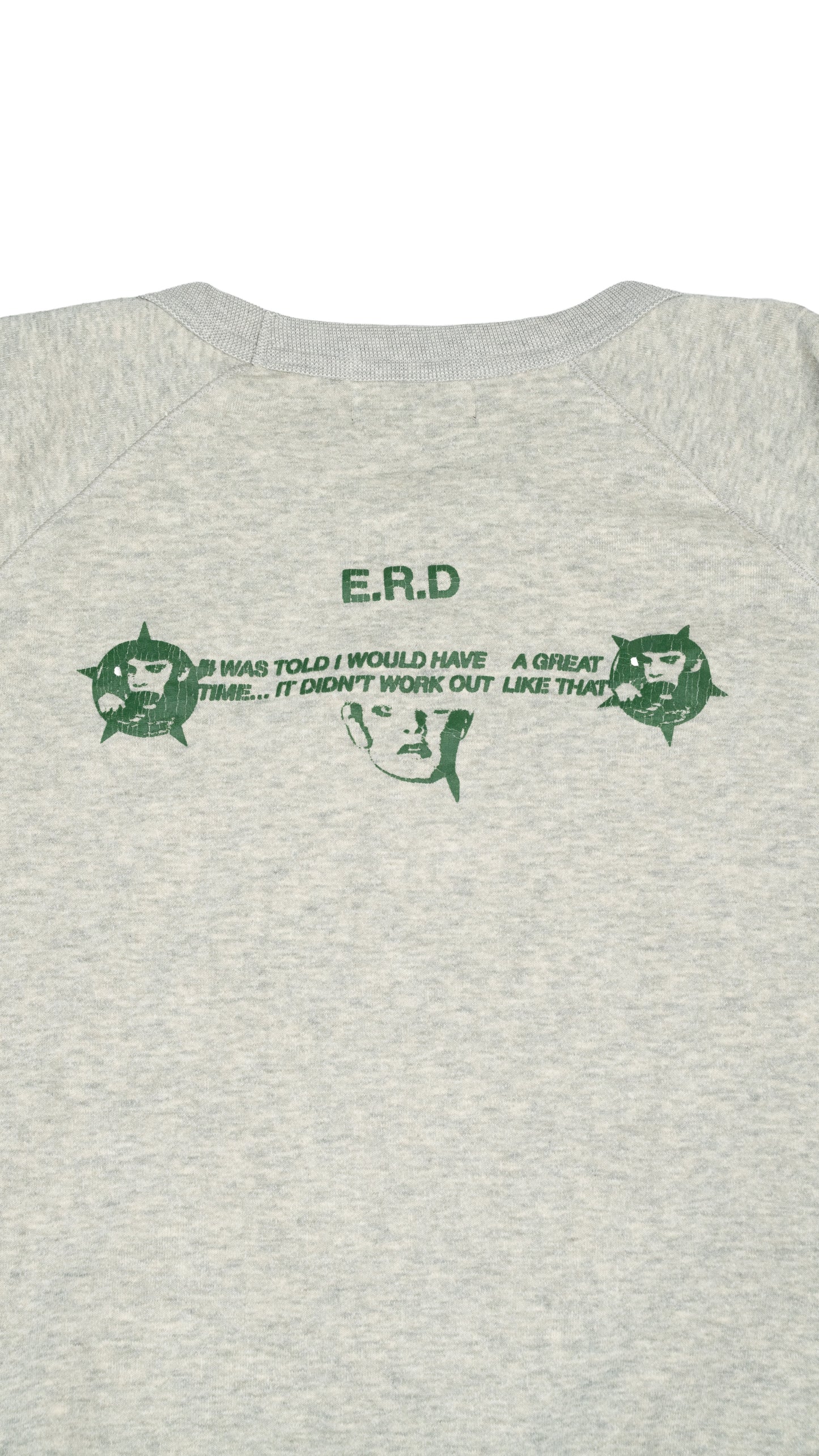 The Dream that Won't Go Away Raglan Sweatshirt 'Heather Grey'