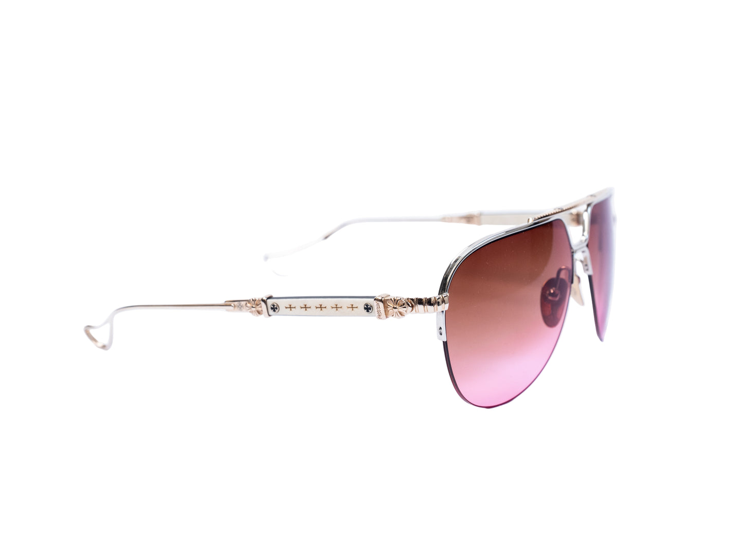 Full Metal Chicken Silver Sunglasses