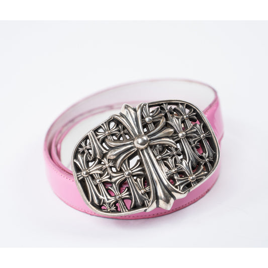 Pink Thin Soft Leather Strap