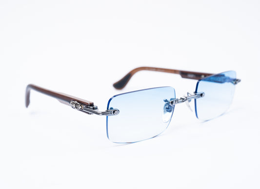 Deep I Brown/Silver Sunglasses