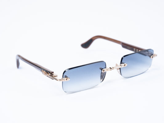 Deep I Brown/Gold Sunglasses