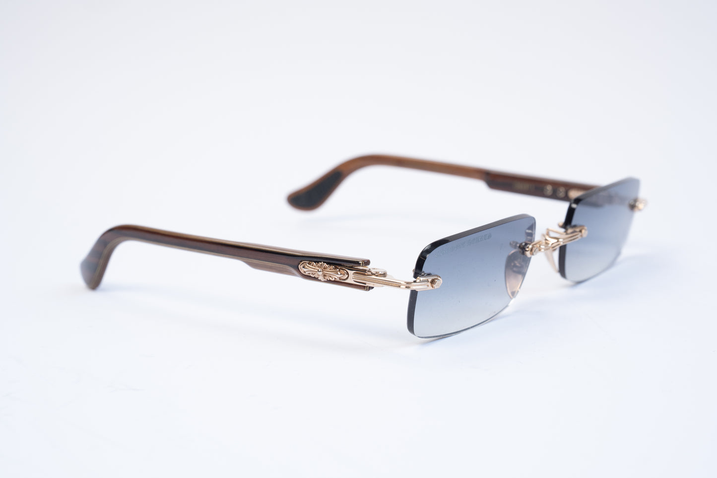 Deep I Brown/Gold Sunglasses