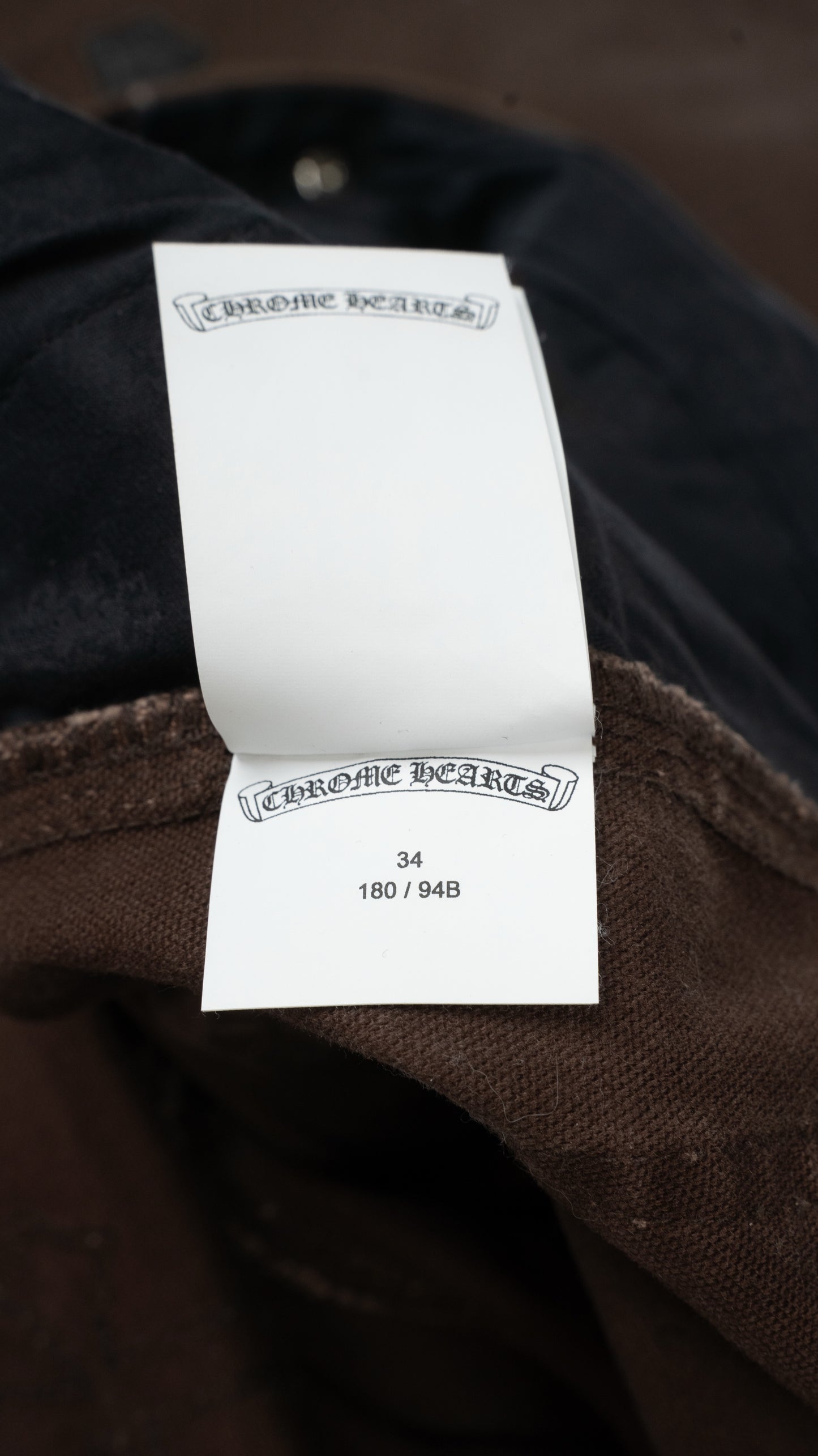 Brown Double Knee Black Patch Carpenter Pants