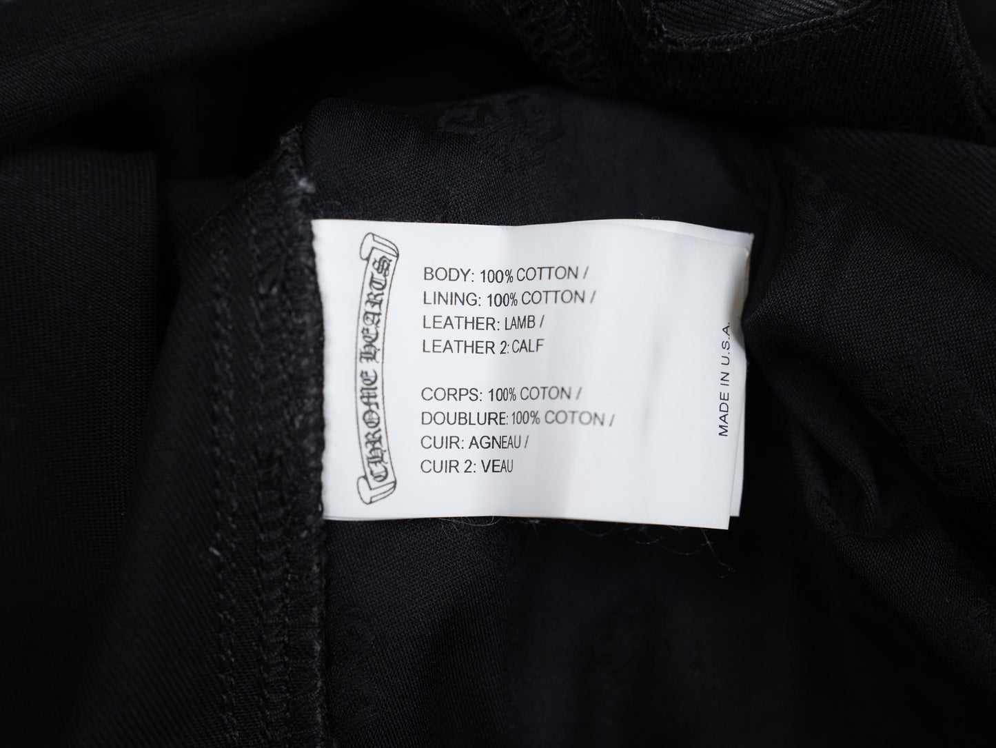 Cheetah Cross Patch Double Knee Carpenter Pants