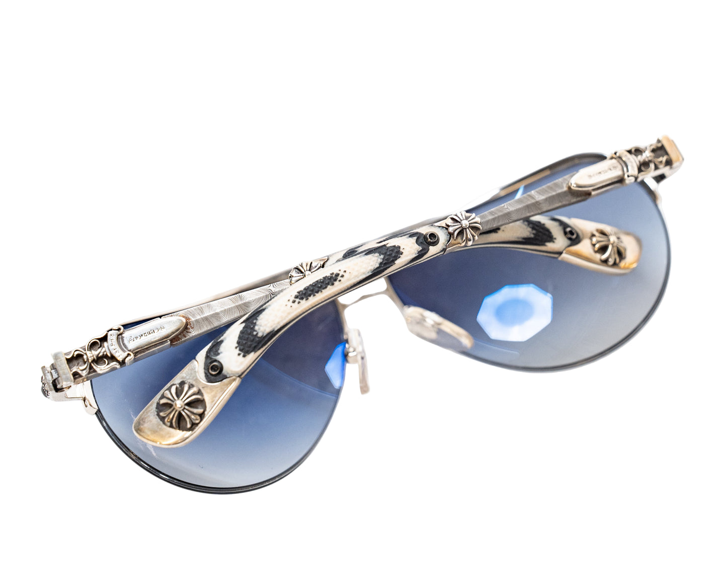 Blade Hummer I Silver Sunglasses