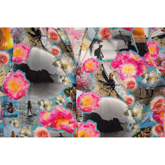 Hawaii Floral Silk Short Sleeve Shirt