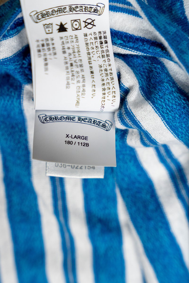 Blue Script Logo Long Sleeve Polo