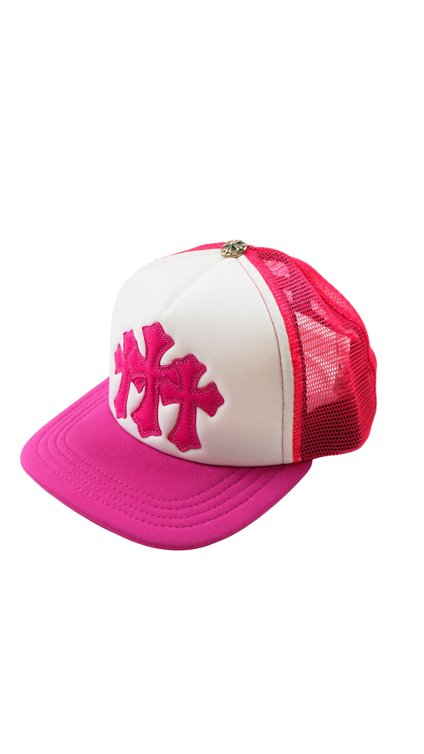 Cemetery Trucker Hat 'Neon Pink'