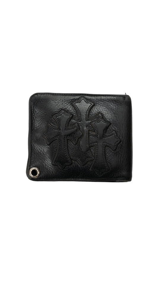 Bi Fold Cross Patch Wallet