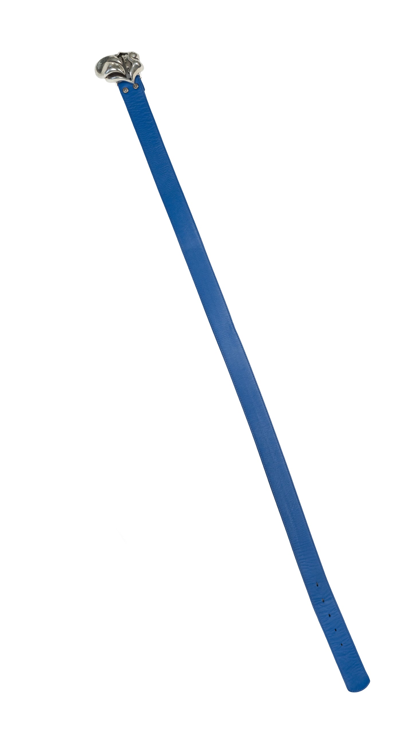 Blue Soft Leather Strap