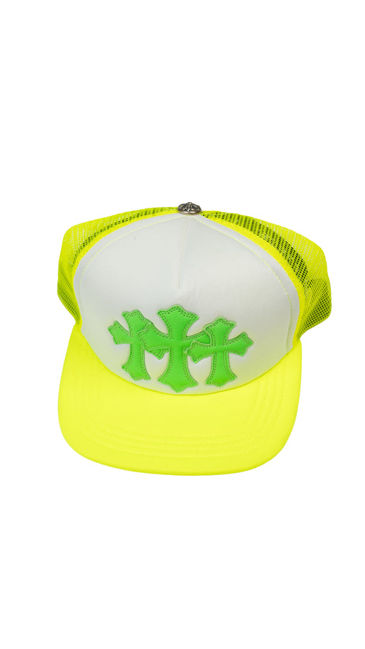 Cemetery Trucker Hat 'Neon Green'