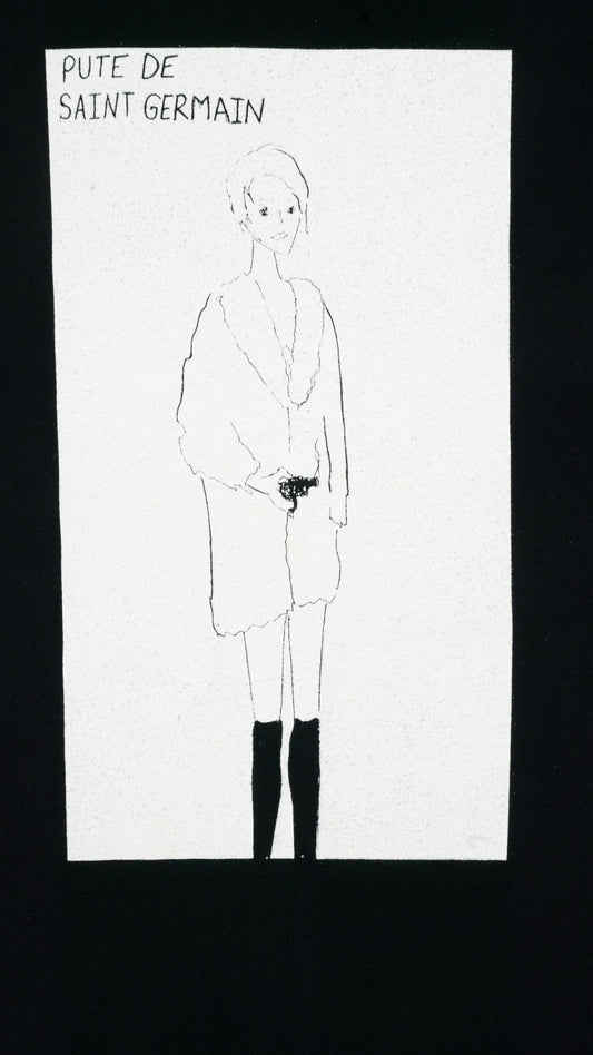 Pute De Saint Germain' Graphic Print T-Shirt
