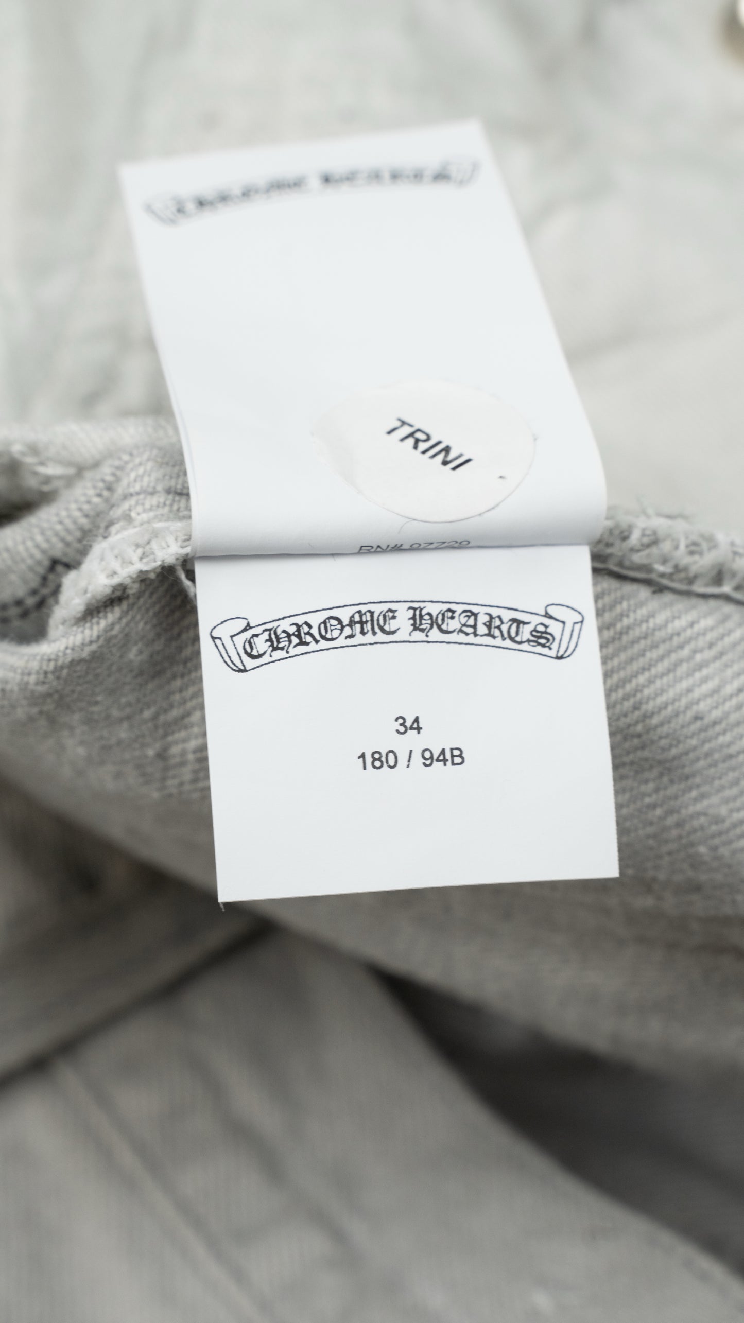 Black Cross Patch Cocaine 501 Levi's