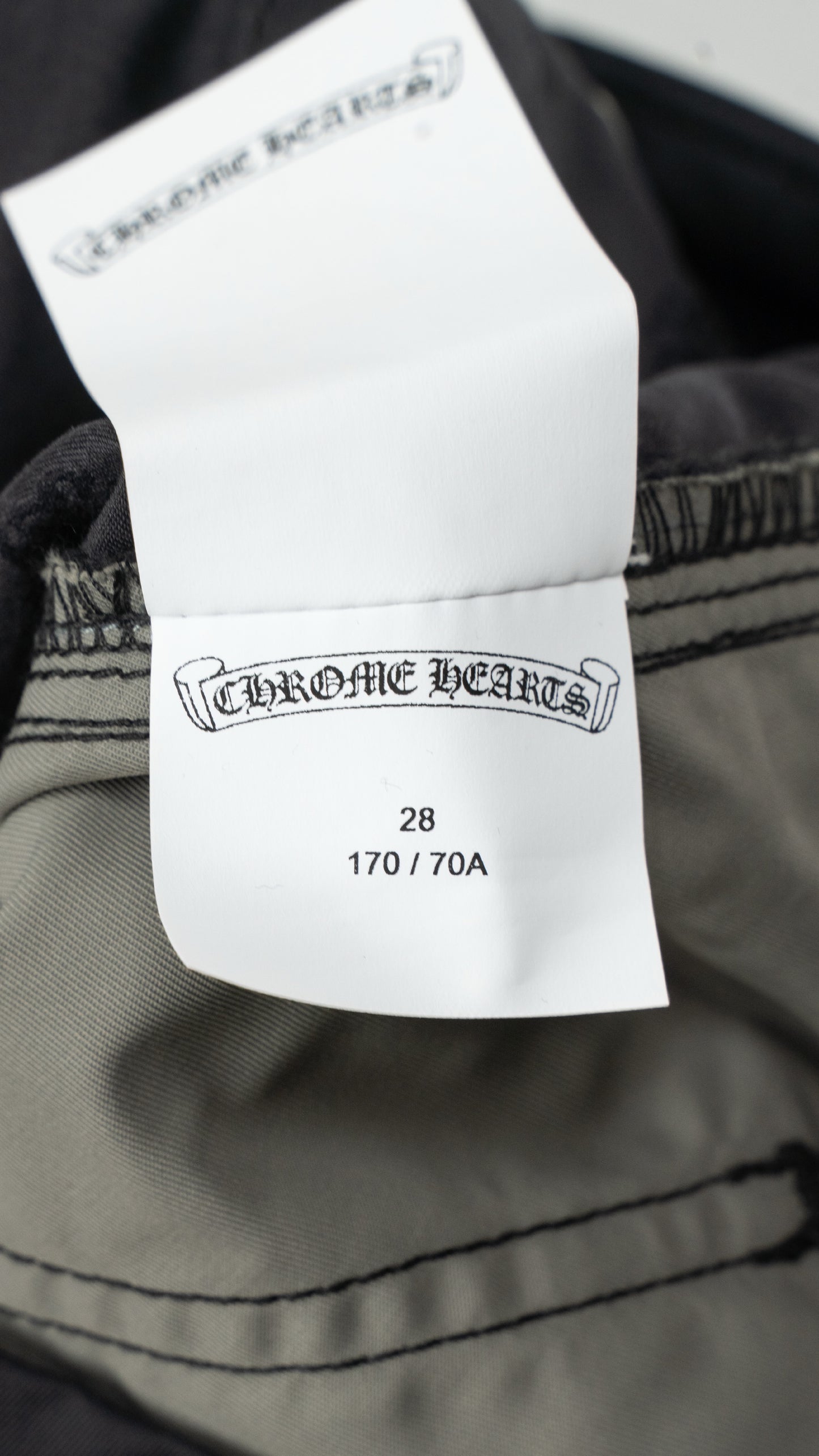 Leather Double Knee Nylon Carpenter Pants 'Black'