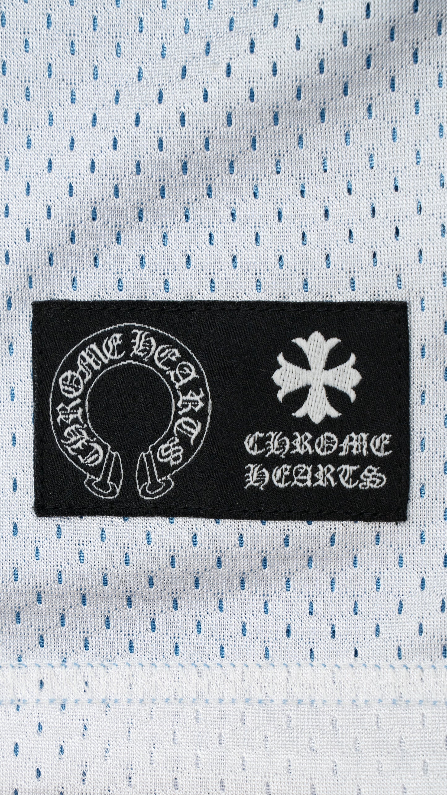 Mesh Warm Up Jersey Tank Top Reversible 'Blue'