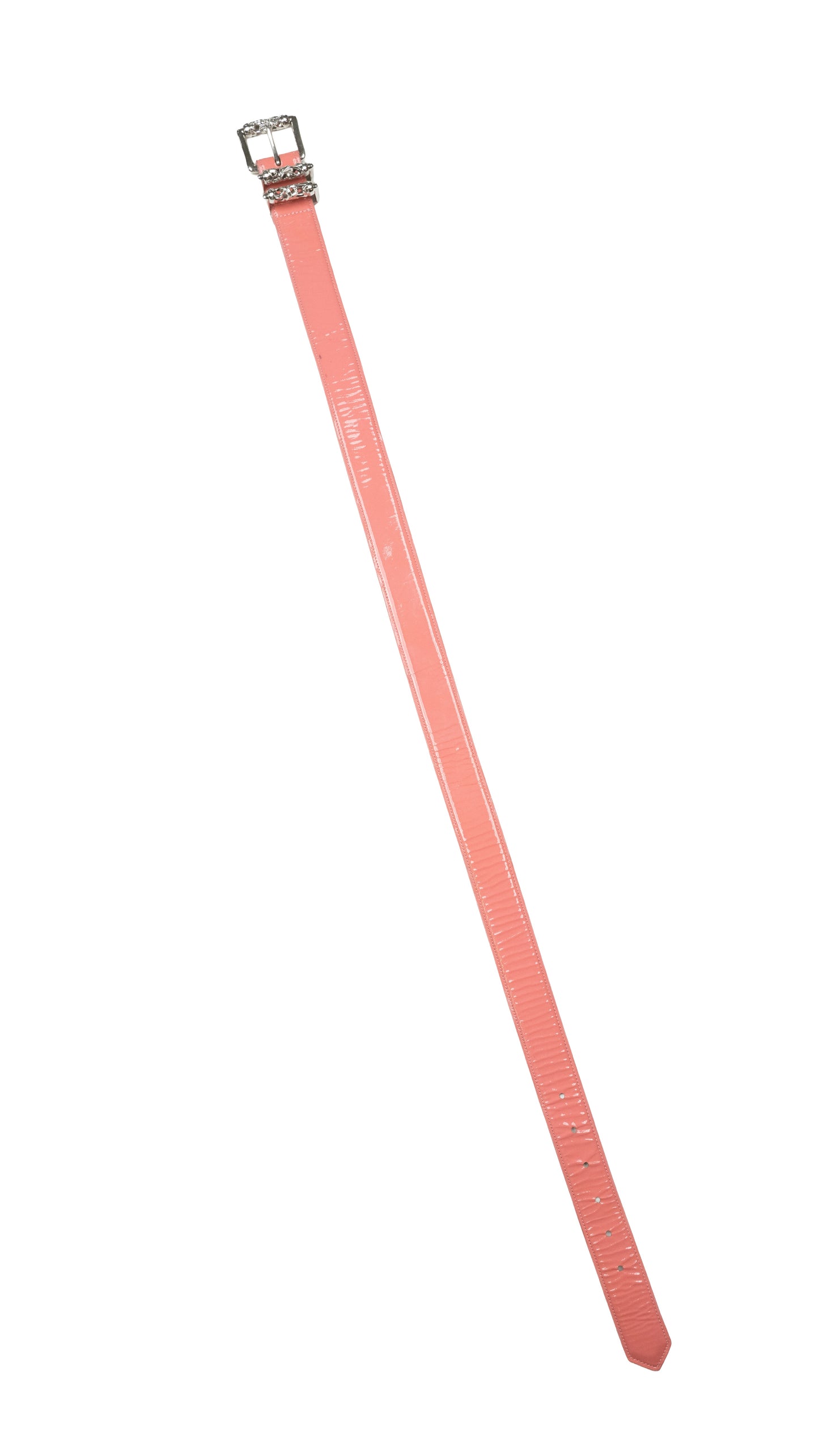 Pink Patent Roller Belt