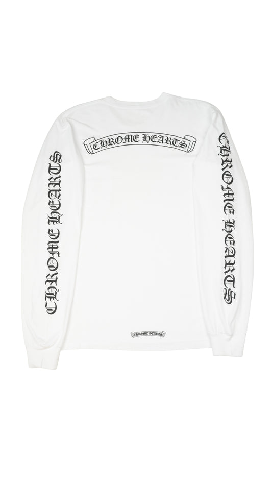 Scroll Long Sleeve 'White'
