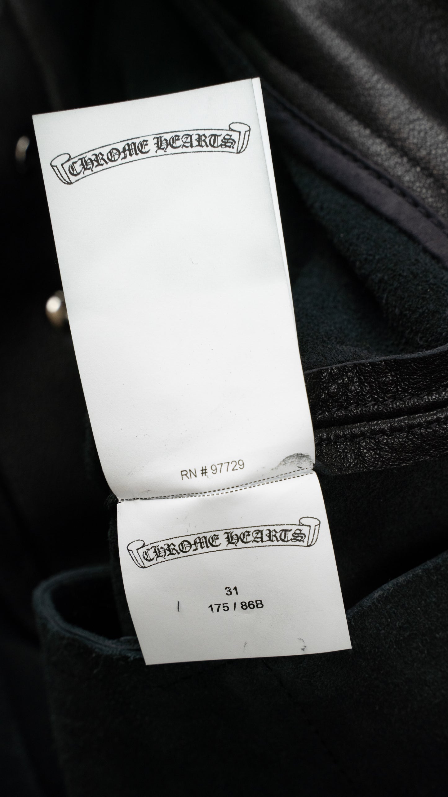 Black Leather Cargo Pants