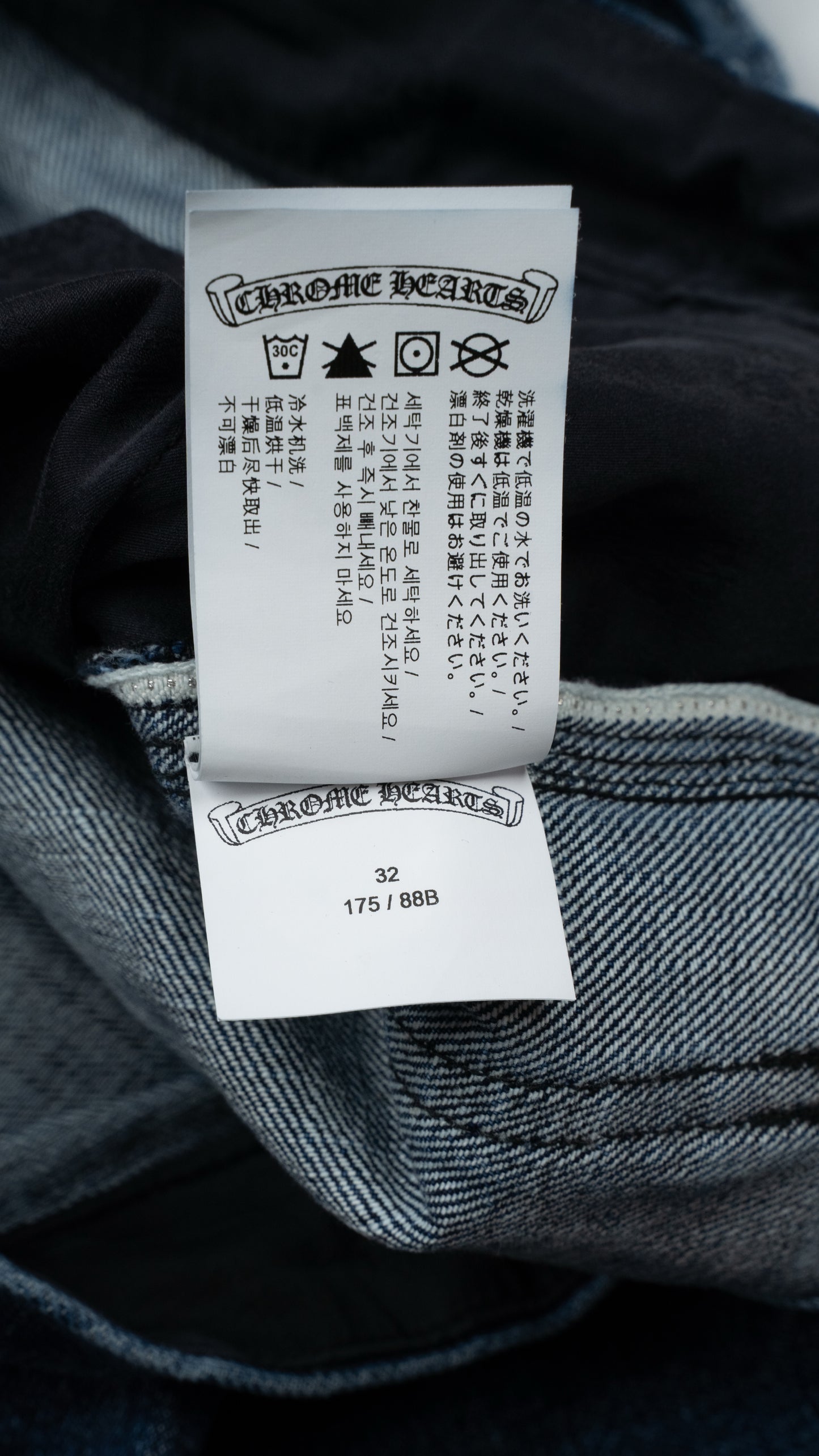 Blue Double Knee Denim Shorts