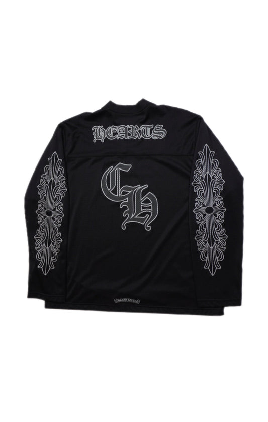 Stadium Mesh Long Sleeve Jersey 'Black'
