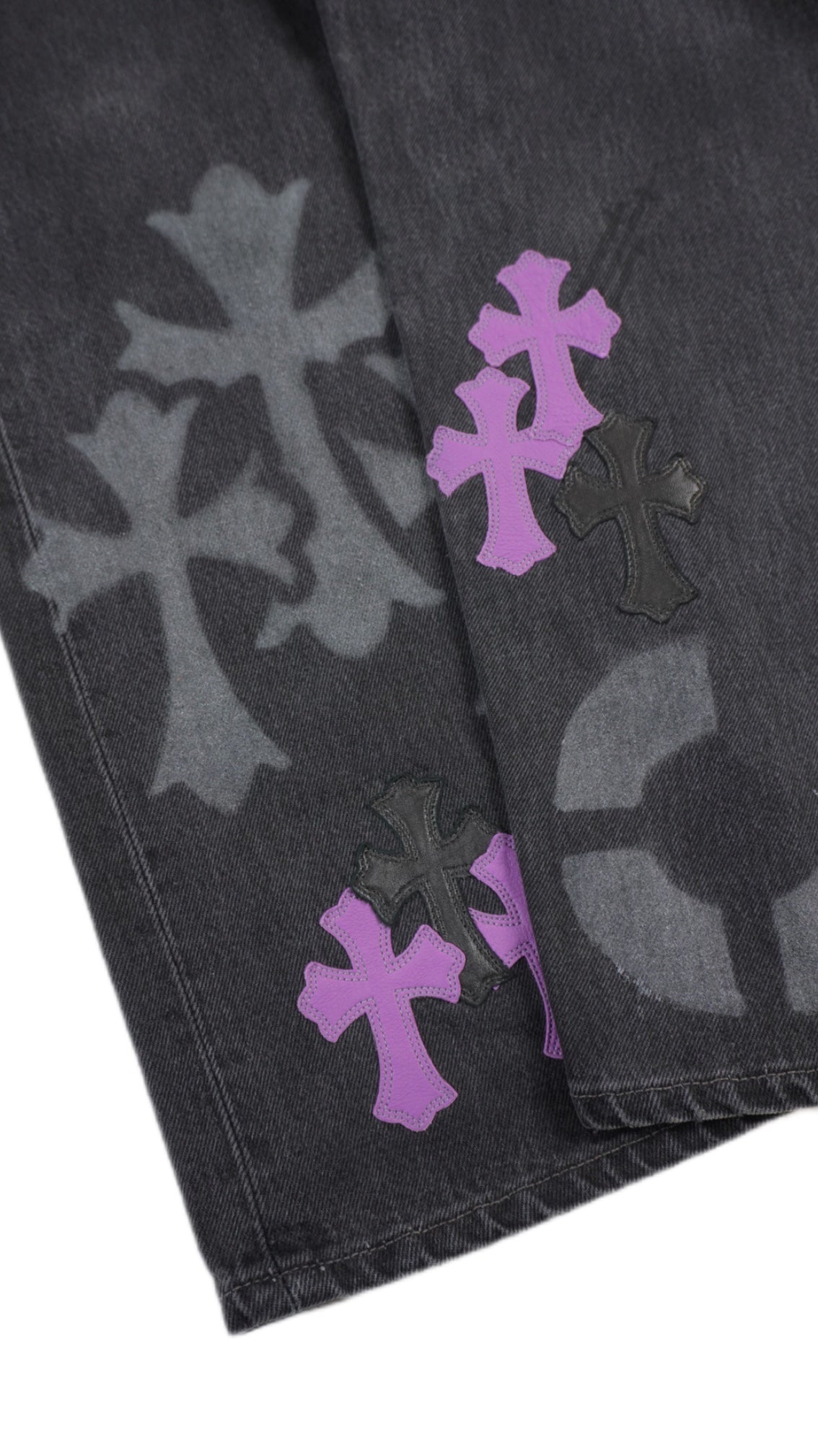 Purple Patch Stencil Levi’s Denim Jeans