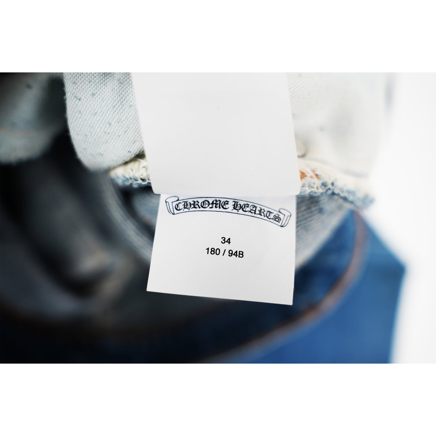 Levi's Orange Tab 505 Cross Patch Jeans