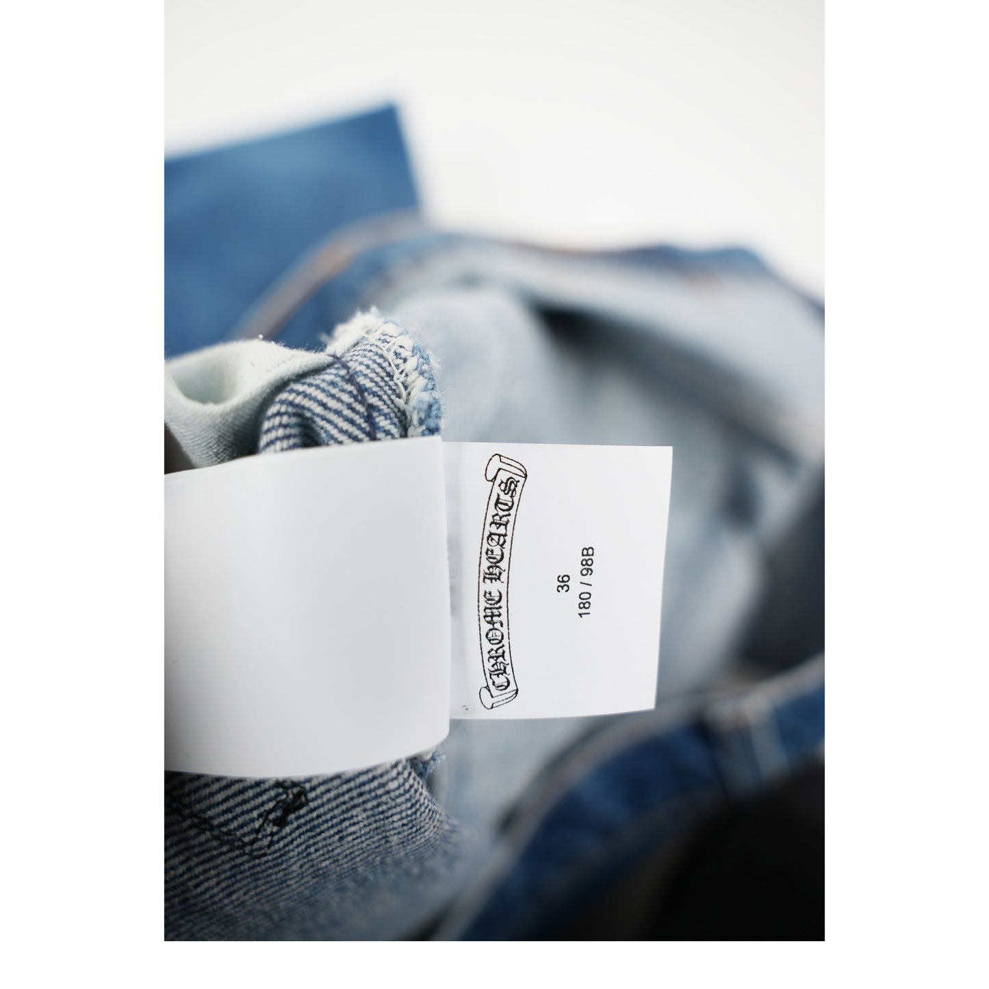 517 Levi's Black Cross Patch Jeans