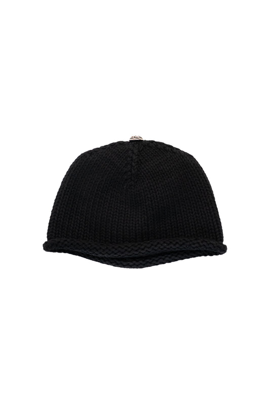 Cashmere Black Fluer Patch With Silver