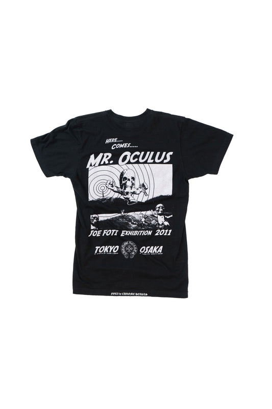 Joe Foti Here Comes Mr. Oculus Exhibition T-shirt