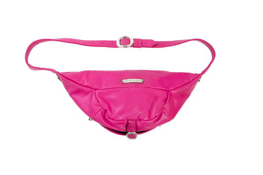 Pink Leather Snat Bag