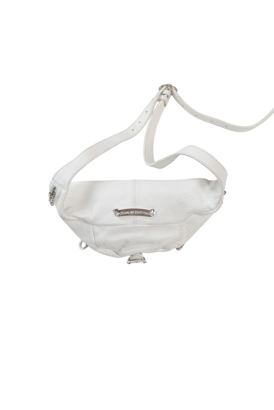White Leather Size 0 Snat Bag