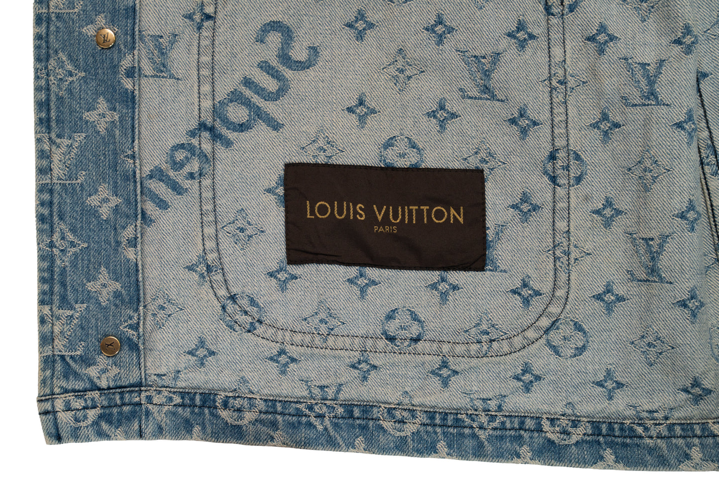 Louis Vuitton Louis Vuitton × Supreme Monogram Jacquard