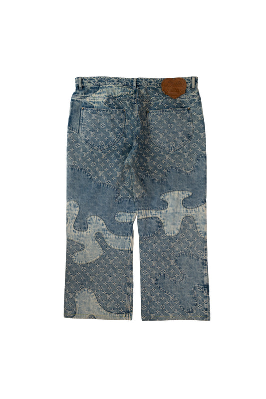 Nigo Monogram Patchwork Jeans