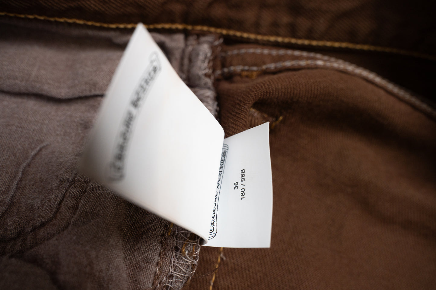 NYFW Exclusive Zebra Cross Patch Jeans