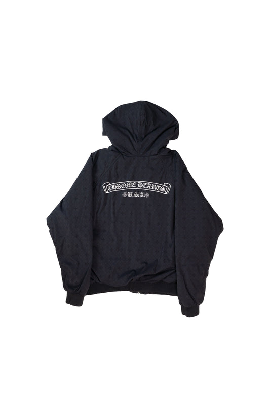 Reversible Hooded Bomber Jacket