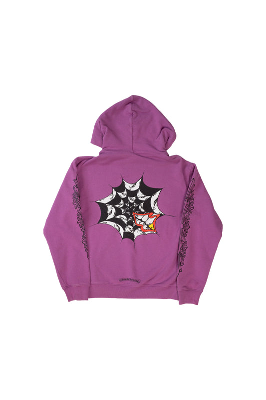 Matty Boy Spider Web Hoodie 'Black/Purple'