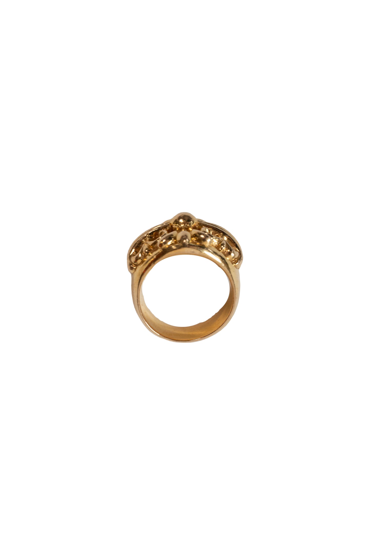 Vintage 22k Gold Floral Ring