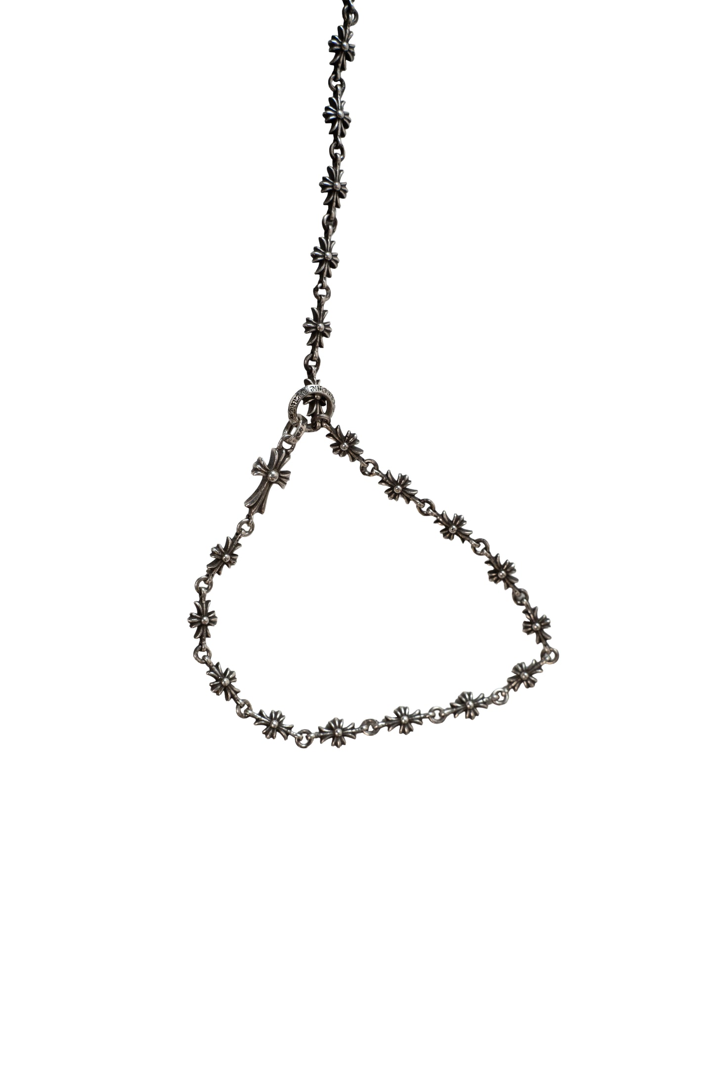 Tiny E Choke Chain Necklace