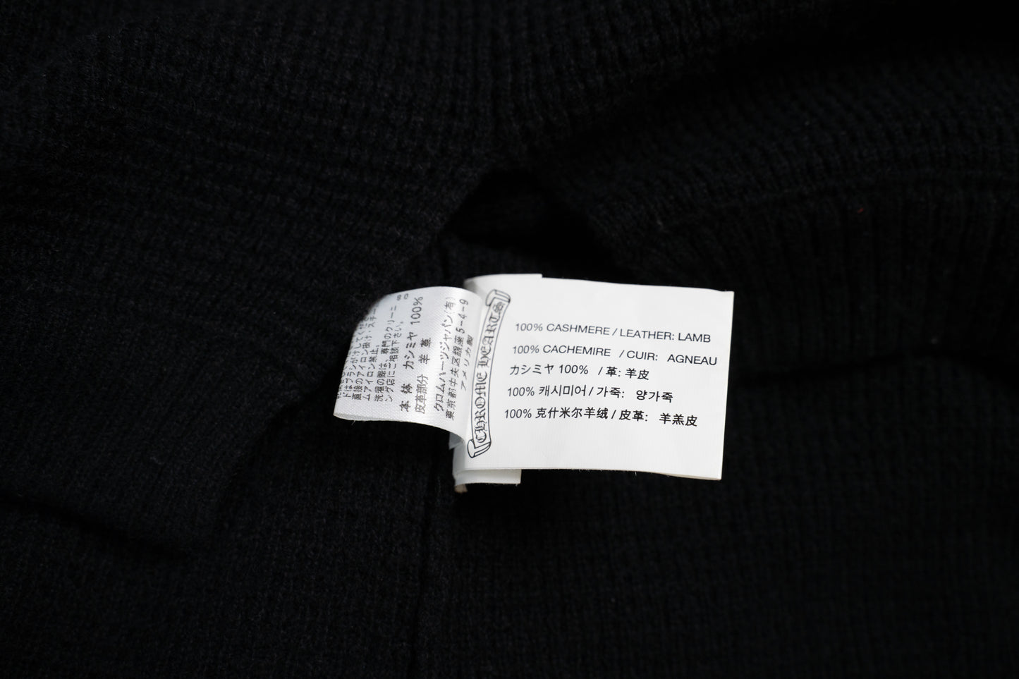3 Patch Cashmere Hoodie