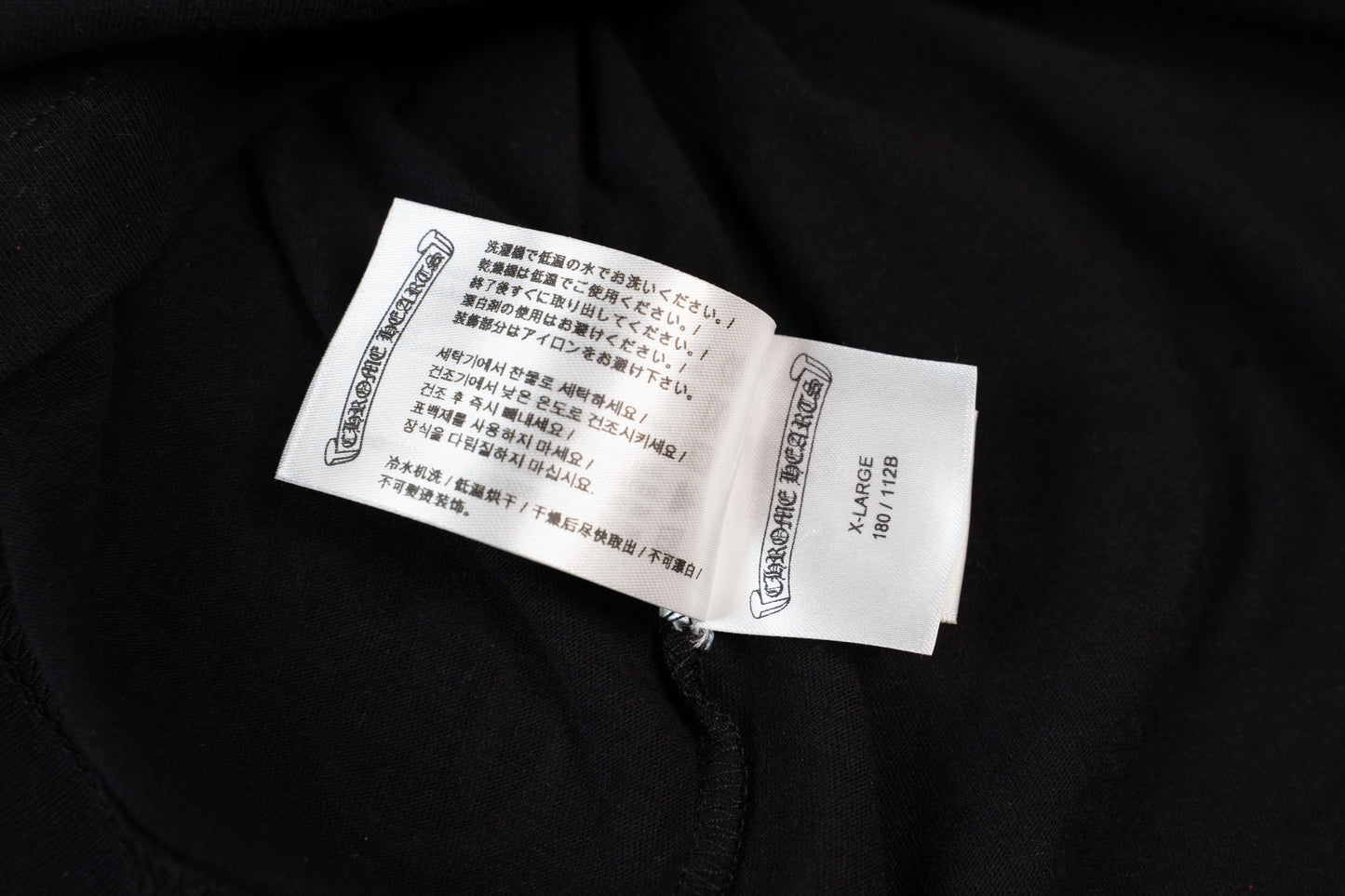 St Barth Exclusive Black Anchor Cross Long Sleeve