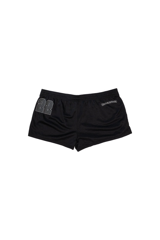 Women's Mesh Varsity Booty Shorts