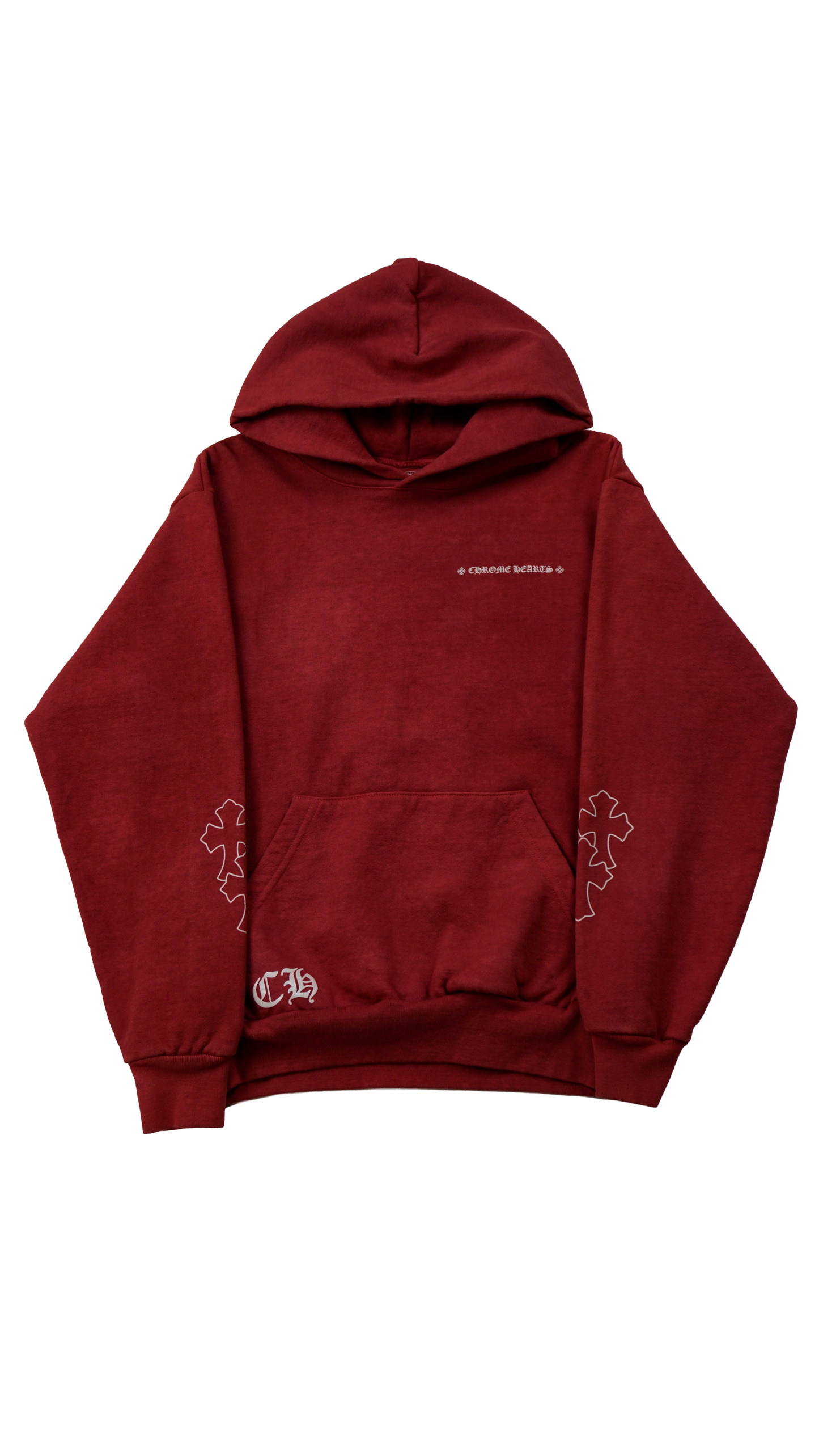 Drake Certified Chrome Hand Dyed Hoodie 'Red'