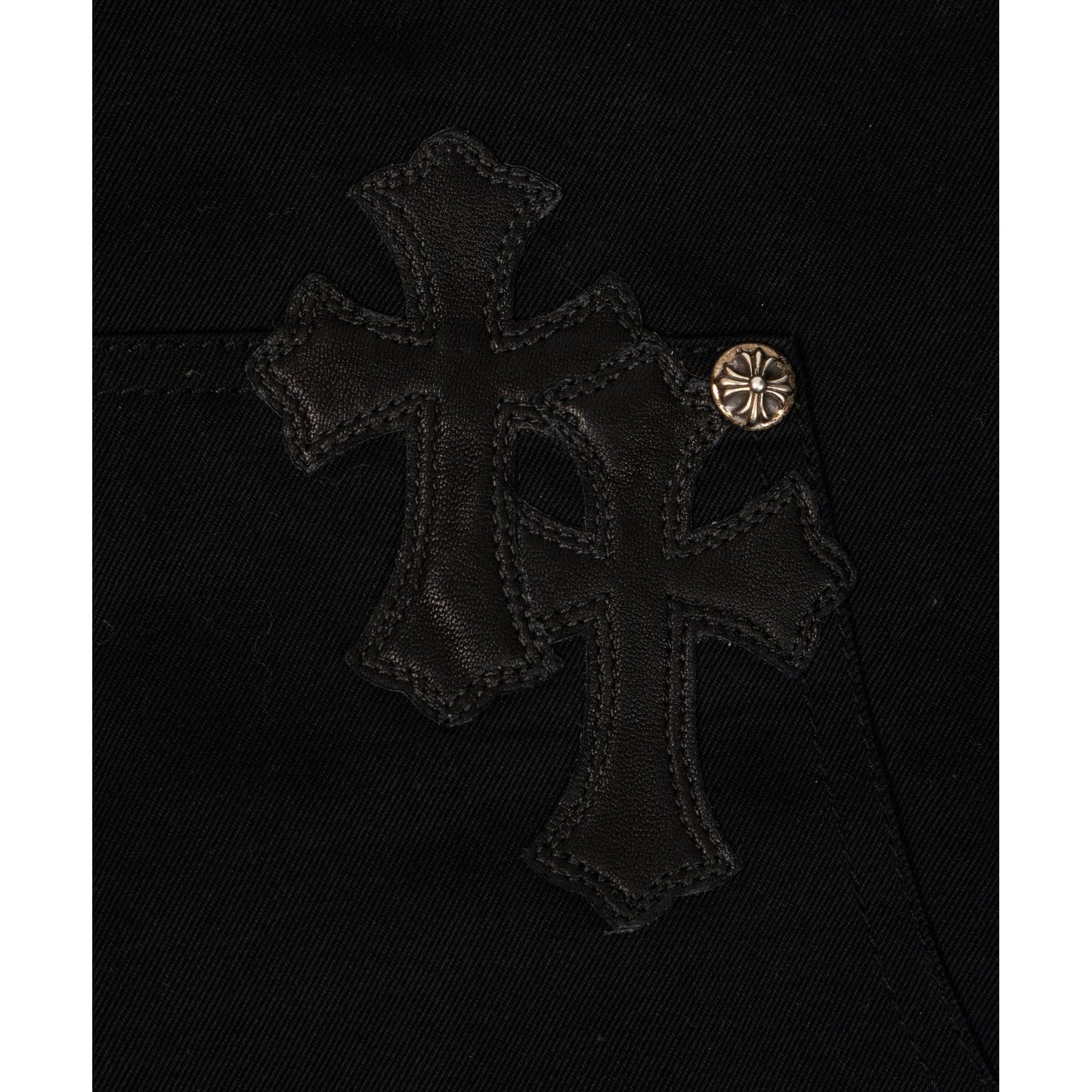 Matty Boy Sex Record SPACE Leather Patch Shorts