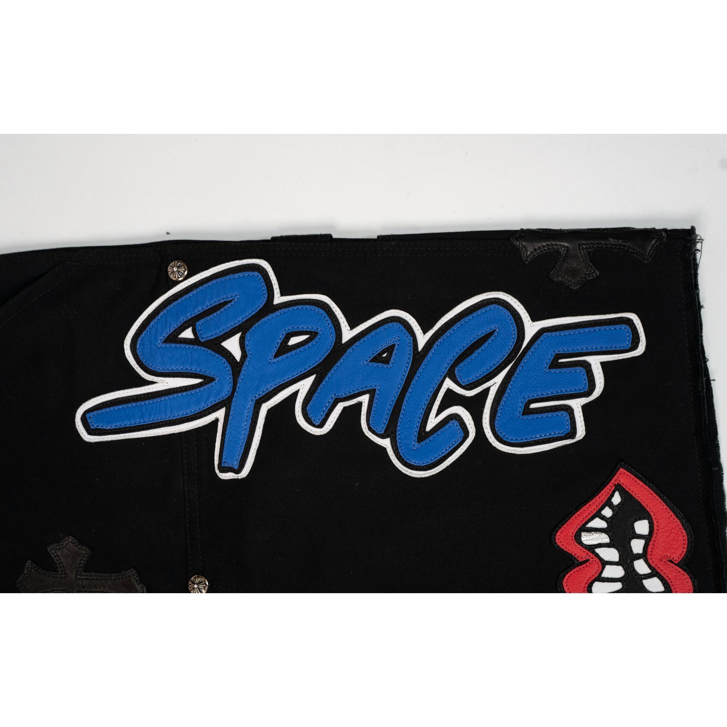 Matty Boy Sex Record SPACE Leather Patch Shorts