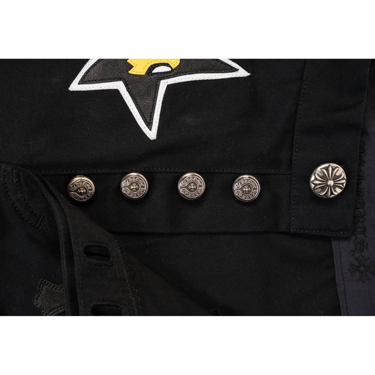 Matty Boy Sex Record SPACE Leather Patch Shorts