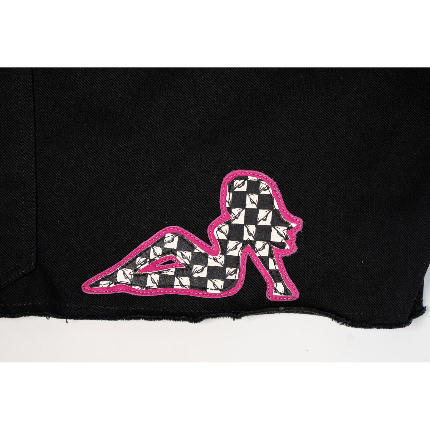 Matty Boy Sex Record SPACE Leather Patch Shorts