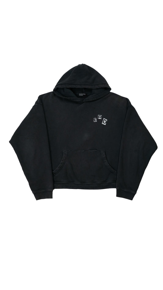 Demolition Derby Printed Cotton-Jersey Hoodie